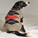 Grey Classic Argyle Dog Sweater   - cd-greyargyle-sweater