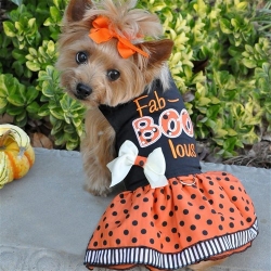 Halloween Girls Harness Dress - Fab-BOO-Lous beds, puppy bed,  beds,dog mat, pet mat, puppy mat, fab dog pet sweater, dog swepet clothes, dog clothes, puppy clothes, pet store, dog store, puppy boutique store, dog boutique, pet boutique, puppy boutique, Bloomingtails, dog, small dog clothes, large dog clothes, large dog costumes, small dog costumes, pet stuff, Halloween dog, puppy Halloween, pet Halloween, clothes, dog puppy Halloween, dog sale, pet sale, puppy sale, pet dog tank, pet tank, pet shirt, dog shirt, puppy shirt,puppy tank, I see spot, dog collars, dog leads, pet collar, pet lead,puppy collar, puppy lead, dog toys, pet toys, puppy toy, dog beds, pet beds, puppy bed,  beds dog mat, pet mat, puppy mat, fab dog pet sweater, dog sweater, dog winter, pet winter,dog raincoat, pe