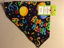 Bandana Dog Collars - Happy Birthday  beds, puppy bed,  beds,dog mat, pet mat, puppy mat, fab dog pet sweater, dog swepet clothes, dog clothes, puppy clothes, pet store, dog store, puppy boutique store, dog boutique, pet boutique, puppy boutique, Bloomingtails, dog, small dog clothes, large dog clothes, large dog costumes, small dog costumes, pet stuff, Halloween dog, puppy Halloween, pet Halloween, clothes, dog puppy Halloween, dog sale, pet sale, puppy sale, pet dog tank, pet tank, pet shirt, dog shirt, puppy shirt,puppy tank, I see spot, dog collars, dog leads, pet collar, pet lead,puppy collar, puppy lead, dog toys, pet toys, puppy toy, dog beds, pet beds, puppy bed,  beds,dog mat, pet mat, puppy mat, fab dog pet sweater, dog sweater, dog winter, pet winter,dog raincoat, pe