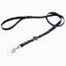 Happy Camper Collar & Leash - Brown Circle - dsh-happycamperbrown