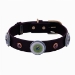 Happy Camper Collar & Leash - Brown Triple Circle - dsh-happycamperbrowntriple