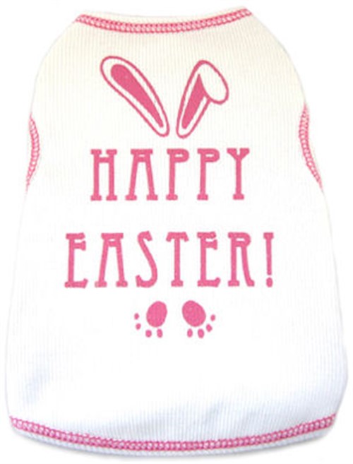 Happy Easter Dog Shirt in Pink or Blue  dog bowls,susan lanci, puppia,wooflink, luxury dog boutique,tonimari,pet clothes, dog clothes, puppy clothes, pet store, dog store, puppy boutique store, dog boutique, pet boutique, puppy boutique, Bloomingtails, dog, small dog clothes, large dog clothes, large dog costumes, small dog costumes, pet stuff, Halloween dog, puppy Halloween, pet Halloween, clothes, dog puppy Halloween, dog sale, pet sale, puppy sale, pet dog tank, pet tank, pet shirt, dog shirt, puppy shirt,puppy tank, I see spot, dog collars, dog leads, pet collar, pet lead,puppy collar, puppy lead, dog toys, pet toys, puppy toy, dog beds, pet beds, puppy bed,  beds,dog mat, pet mat, puppy mat, fab dog pet sweater, dog sweater, dog winter, pet winter,dog raincoat, pet raincoat