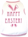 Happy Easter Dog Shirt in Pink or Blue - iss-eashirtB-HGP