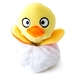Hatchables Yellow Duck Dog Toy - fetch-duck