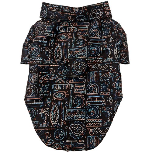 Hawaiian Camp Dog Shirt -Hang Ten wooflink, susan lanci, dog clothes, small dog clothes, urban pup, pooch outfitters, dogo, hip doggie, doggie design, small dog dress, pet clotes, dog boutique. pet boutique, bloomingtails dog boutique, dog raincoat, dog rain coat, pet raincoat, dog shampoo, pet shampoo, dog bathrobe, pet bathrobe, dog carrier, small dog carrier, doggie couture, pet couture, dog football, dog toys, pet toys, dog clothes sale, pet clothes sale, shop local, pet store, dog store, dog chews, pet chews, worthy dog, dog bandana, pet bandana, dog halloween, pet halloween, dog holiday, pet holiday, dog teepee, custom dog clothes, pet pjs, dog pjs, pet pajamas, dog pajamas,dog sweater, pet sweater, dog hat, fabdog, fab dog, dog puffer coat, dog winter jacket, dog col