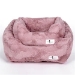 Hello Doggie Cuddle Dog Bed in Mauve - hd-bedcuddlemauve