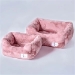 Hello Doggie Cuddle Dog Bed in Mauve - hd-bedcuddlemauve