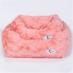 Hello Doggie Cuddle Dog Bed in Peach Roxy & Lulu, wooflink, susan lanci, dog clothes, small dog clothes, airbuggy, pooch outfitters, dogo, hip doggie, doggie design, small dog dress, pet clotes, dog boutique. pet boutique, bloomingtails dog boutique, dog raincoat, dog rain coat, pet raincoat, dog shampoo, pet shampoo, dog bathrobe, pet bathrobe, dog carrier, small dog carrier, doggie couture, pet couture, dog football, dog toys, pet toys, dog clothes sale, pet clothes sale, shop local, pet store, dog store, dog chews, pet chews, worthy dog, dog bandana, pet bandana, dog halloween, pet halloween, dog holiday, pet holiday, dog teepee, custom dog clothes, pet pjs, dog pjs, pet pajamas, dog pajamas,dog sweater, pet sweater, dog hat, fabdog, fab dog, dog puffer coat, dog winter ja