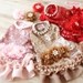 Holiday Flower Bow in 3 Colors - wf-holflowerG-MZE