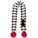 Houndstooth Sweater & Scarf Set - wd-houndstoothset
