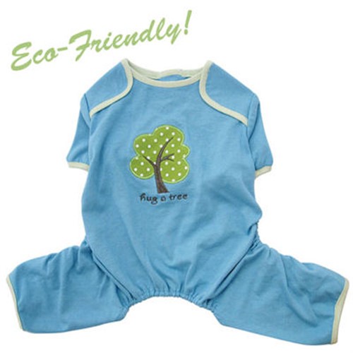 Hug A Tree Soy Fiber Dog Pajamas - Blue wooflink, susan lanci, dog clothes, small dog clothes, urban pup, pooch outfitters, dogo, hip doggie, doggie design, small dog dress, pet clotes, dog boutique. pet boutique, bloomingtails dog boutique, dog raincoat, dog rain coat, pet raincoat, dog shampoo, pet shampoo, dog bathrobe, pet bathrobe, dog carrier, small dog carrier, doggie couture, pet couture, dog football, dog toys, pet toys, dog clothes sale, pet clothes sale, shop local, pet store, dog store, dog chews, pet chews, worthy dog, dog bandana, pet bandana, dog halloween, pet halloween, dog holiday, pet holiday, dog teepee, custom dog clothes, pet pjs, dog pjs, pet pajamas, dog pajamas,dog sweater, pet sweater, dog hat, fabdog, fab dog, dog puffer coat, dog winter jacket, dog col