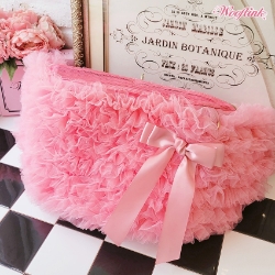 Hug Me Bag in Tulle by Wooflink - Pink dog carrier, hug me bag in tulle, tulle bag, pet carrier, ;pet, bag, wooflink carrier, wooflink bag, wooflink carrire, holy chic bag, dog carrier,pet carrier,petote, dogcarrier, petcarrier, bloomingtails dog boutique, small dog boutique,  pets, dogs, dog boutique, sale dog boutique, rolling dog carrier, dog bag, dog holder, airline approved, pet store, dog store, large dog clothes, pet clothes, doggie couture, new dog carrier, new dog sales, new pet sales, shop sale dogs, dog stores, shop local, clearance dog stuff, pet stuff