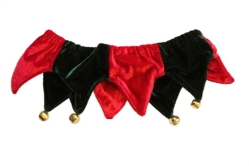 Jester Holiday  Dog Collar- Red & Green  puppy bed,  beds,dog mat, pet mat, puppy mat, fab dog pet sweater, dog swepet clothes, dog clothes, puppy clothes, pet store, dog store, puppy boutique store, dog boutique, pet boutique, puppy boutique, Bloomingtails, dog, small dog clothes, large dog clothes, large dog costumes, small dog costumes, pet stuff, Halloween dog, puppy Halloween, pet Halloween, clothes, dog puppy Halloween, dog sale, pet sale, puppy sale, pet dog tank, pet tank, pet shirt, dog shirt, puppy shirt,puppy tank, I see spot, dog collars, dog leads, pet collar, pet lead,puppy collar, puppy lead, dog toys, pet toys, puppy toy, dog beds, pet beds, puppy bed,  beds,dog mat, pet mat, puppy mat, fab dog pet sweater, dog sweater, dog winter, pet winter,dog raincoat, pet rai