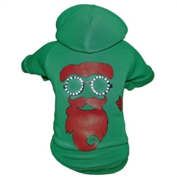 LED Lighting Cool Santa Shades Sweater Hoodie  pet clothes, dog clothes, puppy clothes, pet store, dog store, puppy boutique store, dog boutique, pet boutique, puppy boutique, Bloomingtails, dog, small dog clothes, large dog clothes, large dog costumes, small dog costumes, pet stuff, Halloween dog, puppy Halloween, pet Halloween, clothes, dog puppy Halloween, dog sale, pet sale, puppy sale, pet dog tank, pet tank, pet shirt, dog shirt, puppy shirt,puppy tank, I see spot, dog collars, dog leads, pet collar, pet lead,puppy collar, puppy lead, dog toys, pet toys, puppy toy, dog beds, pet beds, puppy bed,  beds,dog mat, pet mat, puppy mat, fab dog pet sweater, dog sweater, dog winter, pet winter,dog raincoat, pet raincoat, dog harness, puppy harness, pet harness, dog collar, dog lead, pet l