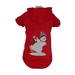 LED Lighting Holiday Snowman Sweater Hoodie  - petlife-snowman-hoodie