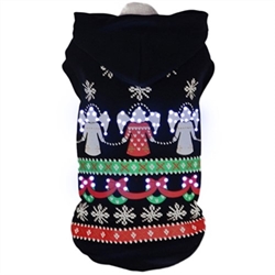 LED Lighting Patterned Holiday Sweater Hoodie  pet clothes, dog clothes, puppy clothes, pet store, dog store, puppy boutique store, dog boutique, pet boutique, puppy boutique, Bloomingtails, dog, small dog clothes, large dog clothes, large dog costumes, small dog costumes, pet stuff, Halloween dog, puppy Halloween, pet Halloween, clothes, dog puppy Halloween, dog sale, pet sale, puppy sale, pet dog tank, pet tank, pet shirt, dog shirt, puppy shirt,puppy tank, I see spot, dog collars, dog leads, pet collar, pet lead,puppy collar, puppy lead, dog toys, pet toys, puppy toy, dog beds, pet beds, puppy bed,  beds,dog mat, pet mat, puppy mat, fab dog pet sweater, dog sweater, dog winter, pet winter,dog raincoat, pet raincoat, dog harness, puppy harness, pet harness, dog collar, dog lead, pet l