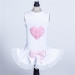 Lace Puff Heart Dress in Red, Pink & Hot Pink - hello-puffheart