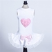 Lace Puff Heart Dress in Red, Pink & Hot Pink - hello-puffheart