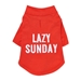 Lazy Sunday - Dog T-Shirt  - lb-lazy-shirt