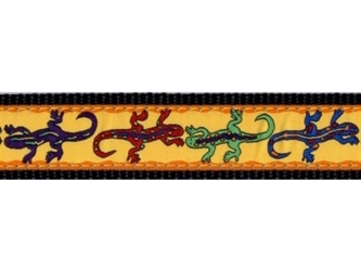 Lizards Collar, Lead & Harness 3/4 inch  wooflink, susan lanci, dog clothes, small dog clothes, urban pup, pooch outfitters, dogo, hip doggie, doggie design, small dog dress, pet clotes, dog boutique. pet boutique, bloomingtails dog boutique, dog raincoat, dog rain coat, pet raincoat, dog shampoo, pet shampoo, dog bathrobe, pet bathrobe, dog carrier, small dog carrier, doggie couture, pet couture, dog football, dog toys, pet toys, dog clothes sale, pet clothes sale, shop local, pet store, dog store, dog chews, pet chews, worthy dog, dog bandana, pet bandana, dog halloween, pet halloween, dog holiday, pet holiday, dog teepee, custom dog clothes, pet pjs, dog pjs, pet pajamas, dog pajamas,dog sweater, pet sweater, dog hat, fabdog, fab dog, dog puffer coat, dog winter jacket, dog col