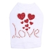 Love Hearts Dog Shirt in Many Colors   - dic-lovehearts