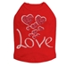Love Hearts Dog Shirt in Many Colors   - dic-lovehearts