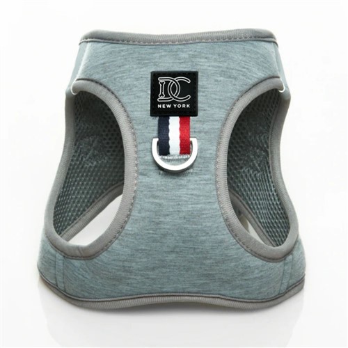 Luxury Step In Harness - Champion Gray Roxy & Lulu, wooflink, susan lanci, dog clothes, small dog clothes, urban pup, pooch outfitters, dogo, hip doggie, doggie design, small dog dress, pet clotes, dog boutique. pet boutique, bloomingtails dog boutique, dog raincoat, dog rain coat, pet raincoat, dog shampoo, pet shampoo, dog bathrobe, pet bathrobe, dog carrier, small dog carrier, doggie couture, pet couture, dog football, dog toys, pet toys, dog clothes sale, pet clothes sale, shop local, pet store, dog store, dog chews, pet chews, worthy dog, dog bandana, pet bandana, dog halloween, pet halloween, dog holiday, pet holiday, dog teepee, custom dog clothes, pet pjs, dog pjs, pet pajamas, dog pajamas,dog sweater, pet sweater, dog hat, fabdog, fab dog, dog puffer coat, dog winter ja