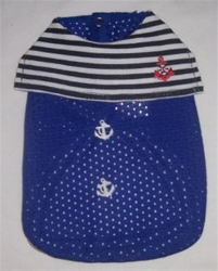 Mesh Dog Sailor Shirts - Blue or Red dog bowls,susan lanci, puppia,wooflink, luxury dog boutique,tonimari,pet clothes, dog clothes, puppy clothes, pet store, dog store, puppy boutique store, dog boutique, pet boutique, puppy boutique, Bloomingtails, dog, small dog clothes, large dog clothes, large dog costumes, small dog costumes, pet stuff, Halloween dog, puppy Halloween, pet Halloween, clothes, dog puppy Halloween, dog sale, pet sale, puppy sale, pet dog tank, pet tank, pet shirt, dog shirt, puppy shirt,puppy tank, I see spot, dog collars, dog leads, pet collar, pet lead,puppy collar, puppy lead, dog toys, pet toys, puppy toy, dog beds, pet beds, puppy bed,  beds,dog mat, pet mat, puppy mat, fab dog pet sweater, dog sweater, dog winter, pet winter,dog raincoat, pet raincoat,