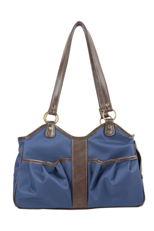 Metro 2 Carrier in Navy With Tan Trim wooflink, susan lanci, dog clothes, small dog clothes, urban pup, pooch outfitters, dogo, hip doggie, doggie design, small dog dress, pet clotes, dog boutique. pet boutique, bloomingtails dog boutique, dog raincoat, dog rain coat, pet raincoat, dog shampoo, pet shampoo, dog bathrobe, pet bathrobe, dog carrier, small dog carrier, doggie couture, pet couture, dog football, dog toys, pet toys, dog clothes sale, pet clothes sale, shop local, pet store, dog store, dog chews, pet chews, worthy dog, dog bandana, pet bandana, dog halloween, pet halloween, dog holiday, pet holiday, dog teepee, custom dog clothes, pet pjs, dog pjs, pet pajamas, dog pajamas,dog sweater, pet sweater, dog hat, fabdog, fab dog, dog puffer coat, dog winter jacket, dog col