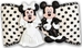 Dog Bows - Mickey & Minnie Marry Dog Hair Bow   - hb-mickminn