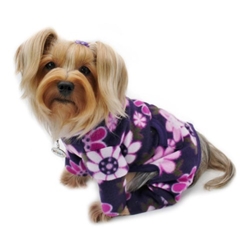 Midnight Garden Fleece Jammies  Roxy & Lulu, wooflink, susan lanci, dog clothes, small dog clothes, urban pup, pooch outfitters, dogo, hip doggie, doggie design, small dog dress, pet clotes, dog boutique. pet boutique, bloomingtails dog boutique, dog raincoat, dog rain coat, pet raincoat, dog shampoo, pet shampoo, dog bathrobe, pet bathrobe, dog carrier, small dog carrier, doggie couture, pet couture, dog football, dog toys, pet toys, dog clothes sale, pet clothes sale, shop local, pet store, dog store, dog chews, pet chews, worthy dog, dog bandana, pet bandana, dog halloween, pet halloween, dog holiday, pet holiday, dog teepee, custom dog clothes, pet pjs, dog pjs, pet pajamas, dog pajamas,dog sweater, pet sweater, dog hat, fabdog, fab dog, dog puffer coat, dog winter ja