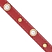 Mini Glass Boho Collar & Lead-Red - dosh-bohored