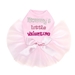 Mommy's Little Valentine Dog Tutu in Many Colors  - dic-momvalentine
