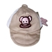 Monkey Daze Logo Dog Hat in Pink or Tan - MD-tan-hatP-S81