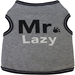 Mr. Lazy Dog Tank Shirt  - iss-mrlazyS-VT5