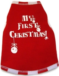 My First Christmas Shirt  dog bowls,susan lanci, puppia,wooflink, luxury dog boutique,tonimari,pet clothes, dog clothes, puppy clothes, pet store, dog store, puppy boutique store, dog boutique, pet boutique, puppy boutique, Bloomingtails, dog, small dog clothes, large dog clothes, large dog costumes, small dog costumes, pet stuff, Halloween dog, puppy Halloween, pet Halloween, clothes, dog puppy Halloween, dog sale, pet sale, puppy sale, pet dog tank, pet tank, pet shirt, dog shirt, puppy shirt,puppy tank, I see spot, dog collars, dog leads, pet collar, pet lead,puppy collar, puppy lead, dog toys, pet toys, puppy toy, dog beds, pet beds, puppy bed,  beds,dog mat, pet mat, puppy mat, fab dog pet sweater, dog sweater, dog winter, pet winter,dog raincoat, pet raincoat