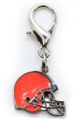 NFL Dog Charm - Cleveland Browns Roxy & Lulu, wooflink, susan lanci, dog clothes, small dog clothes, urban pup, pooch outfitters, dogo, hip doggie, doggie design, small dog dress, pet clotes, dog boutique. pet boutique, bloomingtails dog boutique, dog raincoat, dog rain coat, pet raincoat, dog shampoo, pet shampoo, dog bathrobe, pet bathrobe, dog carrier, small dog carrier, doggie couture, pet couture, dog football, dog toys, pet toys, dog clothes sale, pet clothes sale, shop local, pet store, dog store, dog chews, pet chews, worthy dog, dog bandana, pet bandana, dog halloween, pet halloween, dog holiday, pet holiday, dog teepee, custom dog clothes, pet pjs, dog pjs, pet pajamas, dog pajamas,dog sweater, pet sweater, dog hat, fabdog, fab dog, dog puffer coat, dog winter ja