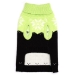 Neon Green/Black Snowtrails Dog Sweater - wd-greensnow-sweater