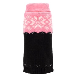 Neon Pink/Black Snowtrails Dog Sweater  wooflink, susan lanci, dog clothes, small dog clothes, urban pup, pooch outfitters, dogo, hip doggie, doggie design, small dog dress, pet clotes, dog boutique. pet boutique, bloomingtails dog boutique, dog raincoat, dog rain coat, pet raincoat, dog shampoo, pet shampoo, dog bathrobe, pet bathrobe, dog carrier, small dog carrier, doggie couture, pet couture, dog football, dog toys, pet toys, dog clothes sale, pet clothes sale, shop local, pet store, dog store, dog chews, pet chews, worthy dog, dog bandana, pet bandana, dog halloween, pet halloween, dog holiday, pet holiday, dog teepee, custom dog clothes, pet pjs, dog pjs, pet pajamas, dog pajamas,dog sweater, pet sweater, dog hat, fabdog, fab dog, dog puffer coat, dog winter jacket, dog col