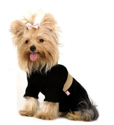 Noelle Belted Sweater - Black wooflink, susan lanci, dog clothes, small dog clothes, urban pup, pooch outfitters, dogo, hip doggie, doggie design, small dog dress, pet clotes, dog boutique. pet boutique, bloomingtails dog boutique, dog raincoat, dog rain coat, pet raincoat, dog shampoo, pet shampoo, dog bathrobe, pet bathrobe, dog carrier, small dog carrier, doggie couture, pet couture, dog football, dog toys, pet toys, dog clothes sale, pet clothes sale, shop local, pet store, dog store, dog chews, pet chews, worthy dog, dog bandana, pet bandana, dog halloween, pet halloween, dog holiday, pet holiday, dog teepee, custom dog clothes, pet pjs, dog pjs, pet pajamas, dog pajamas,dog sweater, pet sweater, dog hat, fabdog, fab dog, dog puffer coat, dog winter jacket, dog col