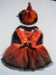 Orange & Black Witch Pet Costume - pam-witch3-LXB