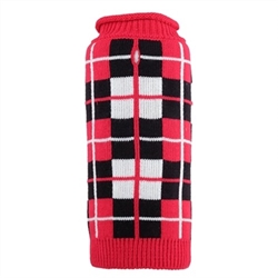 Oxford Plaid Red Roll Neck Dog Sweater   pet clothes, dog clothes, puppy clothes, pet store, dog store, puppy boutique store, dog boutique, pet boutique, puppy boutique, Bloomingtails, dog, small dog clothes, large dog clothes, large dog costumes, small dog costumes, pet stuff, Halloween dog, puppy Halloween, pet Halloween, clothes, dog puppy Halloween, dog sale, pet sale, puppy sale, pet dog tank, pet tank, pet shirt, dog shirt, puppy shirt,puppy tank, I see spot, dog collars, dog leads, pet collar, pet lead,puppy collar, puppy lead, dog toys, pet toys, puppy toy, dog beds, pet beds, puppy bed,  beds,dog mat, pet mat, puppy mat, fab dog pet sweater, dog sweater, dog winter, pet winter,dog raincoat, pet raincoat, dog harness, puppy harness, pet harness, dog collar, dog lead, pet l