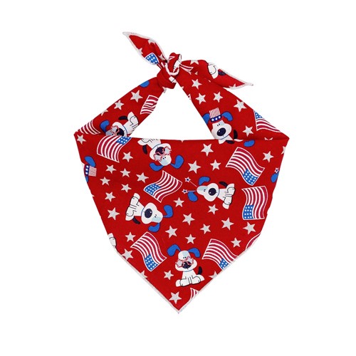 Patriotic Red Bandana      Roxy & Lulu, wooflink, susan lanci, dog clothes, small dog clothes, urban pup, pooch outfitters, dogo, hip doggie, doggie design, small dog dress, pet clotes, dog boutique. pet boutique, bloomingtails dog boutique, dog raincoat, dog rain coat, pet raincoat, dog shampoo, pet shampoo, dog bathrobe, pet bathrobe, dog carrier, small dog carrier, doggie couture, pet couture, dog football, dog toys, pet toys, dog clothes sale, pet clothes sale, shop local, pet store, dog store, dog chews, pet chews, worthy dog, dog bandana, pet bandana, dog halloween, pet halloween, dog holiday, pet holiday, dog teepee, custom dog clothes, pet pjs, dog pjs, pet pajamas, dog pajamas,dog sweater, pet sweater, dog hat, fabdog, fab dog, dog puffer coat, dog winter ja
