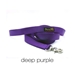 Personalized Collar & Lead in Deep Purple - fdc-Deeppur