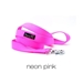 Personalized Collar & Lead in Neon Pink - fdc-neonpink