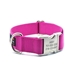 Personalized Collar & Lead in Rippin Raspberry - fdc-raspberry