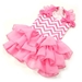 Pink Chevron Dog Dress - dogo-chevronX-3W2