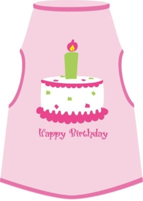Pink Happy Birthday Tank Shirt  puppy bed,  beds,dog mat, pet mat, puppy mat, fab dog pet sweater, dog swepet clothes, dog clothes, puppy clothes, pet store, dog store, puppy boutique store, dog boutique, pet boutique, puppy boutique, Bloomingtails, dog, small dog clothes, large dog clothes, large dog costumes, small dog costumes, pet stuff, Halloween dog, puppy Halloween, pet Halloween, clothes, dog puppy Halloween, dog sale, pet sale, puppy sale, pet dog tank, pet tank, pet shirt, dog shirt, puppy shirt,puppy tank, I see spot, dog collars, dog leads, pet collar, pet lead,puppy collar, puppy lead, dog toys, pet toys, puppy toy, dog beds, pet beds, puppy bed,  beds,dog mat, pet mat, puppy mat, fab dog pet sweater, dog sweater, dog winter, pet winter,dog raincoat, pet rai