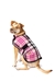 Pink Plaid Blanket Dog Coat   - cd-pinkplaid-coat