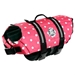 Pink Polka Dot Dog Life Jacket - pa-pinkpolka